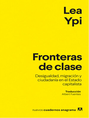 cover image of Fronteras de clase